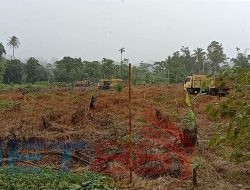 Penimbunan Jalan Desa Lalla Bahagia Diduga Menggunakan Material quari Dari Lokasi Galian C Ilegal