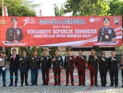 Kemerdekaan ke 78, Kapolresta Pati Gelar Upacara