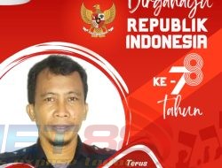 Amin Jabir, ST Kepala Dinas PUPR Pamekasan, Selamat HUT Kemerdekaan RI ke 78