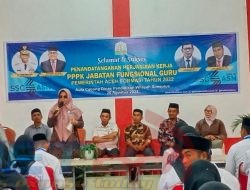 143 PPPK Guru Tanda Tangani Perjanjian Kerja