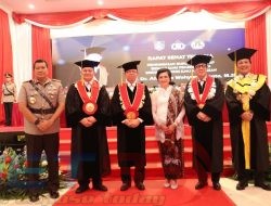 Prof. Dr. Albertus Wahyurudhanto Dikukuhkan, STIK Lemdiklat Polri Tambah Guru Besar