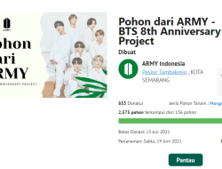 Peran Krusial K-Pop Fans Indonesia dalam Upaya Penghijauan Bersama LindungiHutan