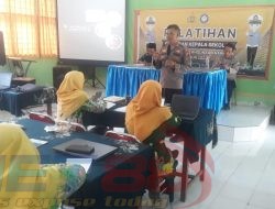Sat Binmas Polres Pasuruan Sosialisasi Bahaya Narkoba Bagi Pelajar.