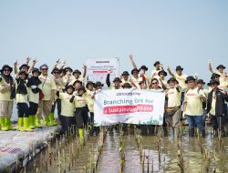 Tekan Emisi Karbondioksida, PT Bridgestone Mining Solutions Indonesia Tanam 1.001 Pohon di Tangerang