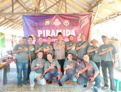 Sinergitas Nyata Bersama Media, Polres Pasuruan Gelar Piramida