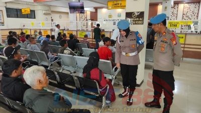 Kasi Propam Polres Pasuruan Sidak, Pelayanan Publik di Samsat Bangil