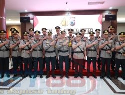 Kapolda Jatim Pimpin Sertijab PJU dan Kapolres Jajaran