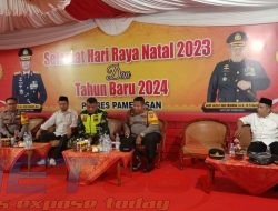 Dandim 0826/Pamekasan Letkol Inf Ubaydillah Pimpin Patroli Keamanan Perayaan Hari Raya Natal 2023