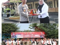 Polres Sampang Terima Penghargaan Dari TRC Perlindungan Perempuan Dan Anak Indonesia