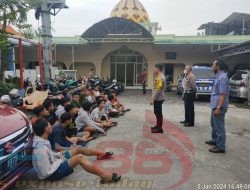 Tindaklanjuti  Hasil Jumat Curhat, Polres Pelabuhan Tanjungperak Gagalkan Aksi Balap Liar