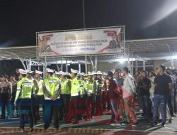 Polres Bondowoso Menggelar Apel Skala Besar Dalam Rangka Antiseptik Konvoi dan Perselisihan Perguruan Silat