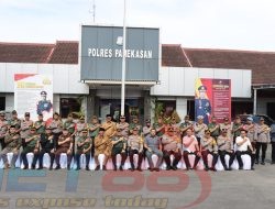 Kunker Pangdam V/Brawijaya Bersama Kapolda Jatim di Polres Pamekasan, “Cek Kesiapan Pengamanan Pemilu 2024 dan Bansos Serentak TNI-Polri”