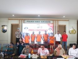 Satreskrim Polrestabes Surabaya Ringkus 4 Predator Seksual