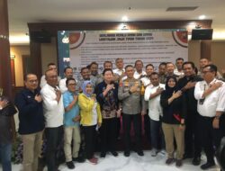 Silaturahmi Kapolda Jatim Dengan Media Untuk Pemilu Damai