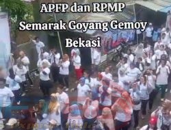 Inisiasi Ketua Umum RPMP, Gelar Senam Gemoy di Bekasi Unjuk Kemenangan Prabowo Gibran