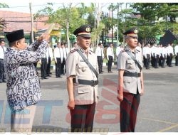 Kapolres Sampang Pimpin Serah Terima Jabatan Kasat Intelkam Dan Kapolsek Banyuates
