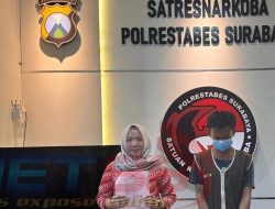 Polrestabes Surabaya Kembali Berhasil Amankan Tersangka Pengedar Narkoba