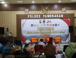 Talk Show HPN 2024, Kapolres Pamekasan Ajak insan pers Sukseskan Pelaksanaan Pemilu 2024