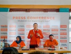 Mas Rio Gelar Pers Conference, Kesiapan Kontestasi Pilkada Situbondo 2024