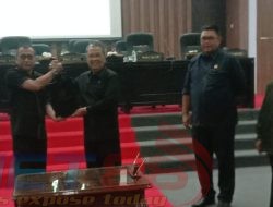 Paripurna Persetujuan Penetapan Rancangan Peraturan Daerah (RPJPD) Tahun Anggaran 2025-2045