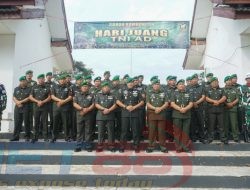 Momentum Hari Juang TNI AD, Kodim 0416/Bute Tingkatkan Nilai Kejuangan Melalui Ziarah Rombongan