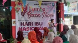 Memperingati Hari Ibu Nasional Kelurahan Nangkaan Mengadakan Lomba Baca Puisi Tingkat Kelurahan