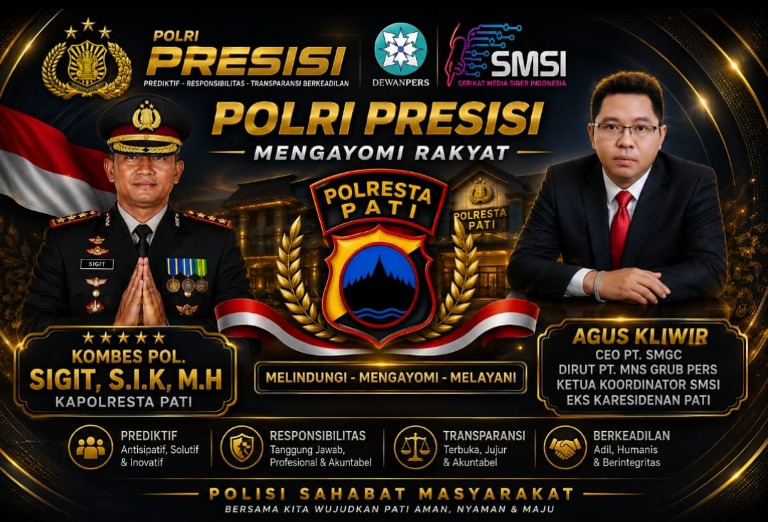 Kapolresta Pati Gandeng SMSI, Perkuat Sinergi Polri dan Masyarakat