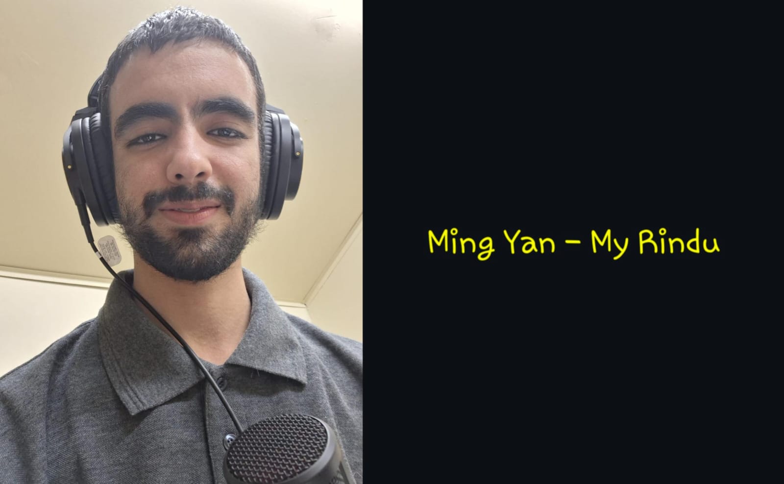 Yan Ming Rilis “My Rindu”, Kisah Kerinduan yang Tak Lagi Menjadi Beban