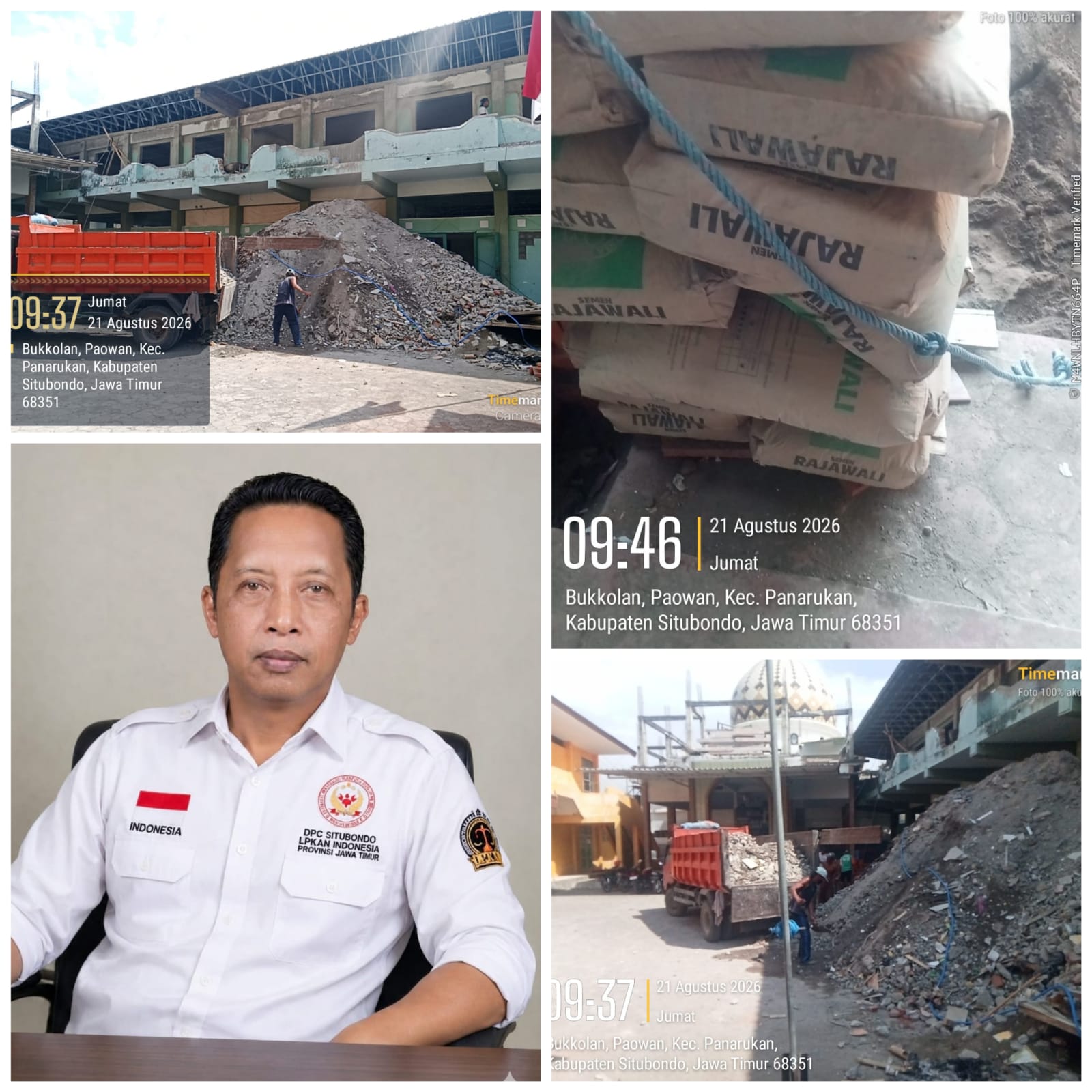 Proyek di Ponpes Nurul Huda Paowan Disorot, LPKAN Pertanyakan Transparansi Anggaran dan Pelaksanaannya