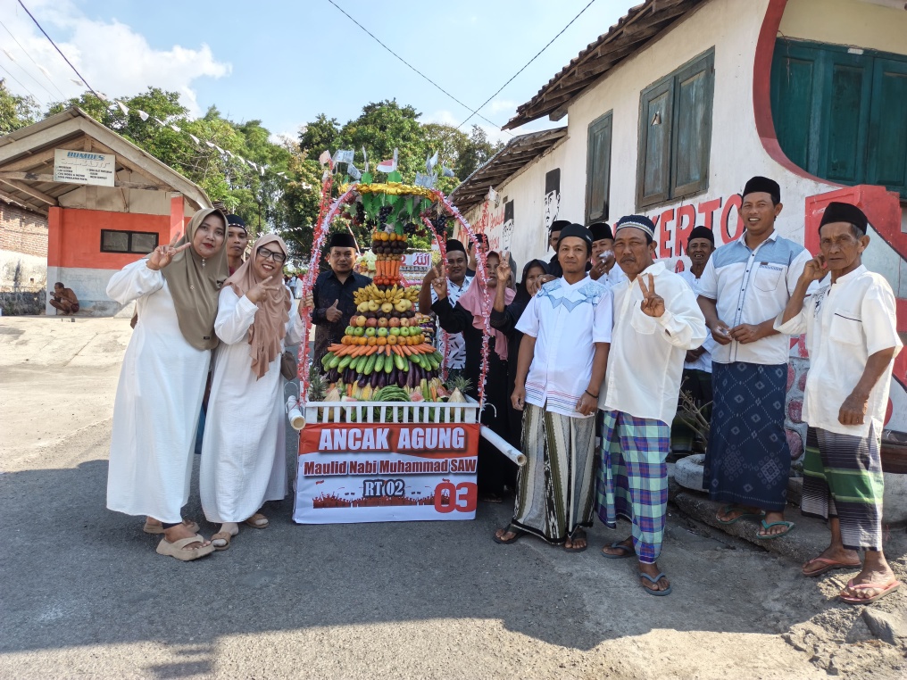Tradisi Ancak Agung Meriahkan Maulid Nabi di Wonokerto, Warga Kompak Jaga Warisan Keagamaan